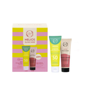 Helios set za njegu od sunca 2 komada – krema za lice SPF50 i maska za lice
