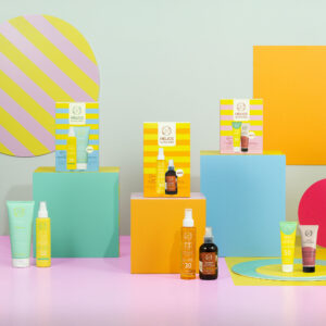 Helios Suncare Set 2pcs – Face Sunscreen SPF50 & Face Mask
